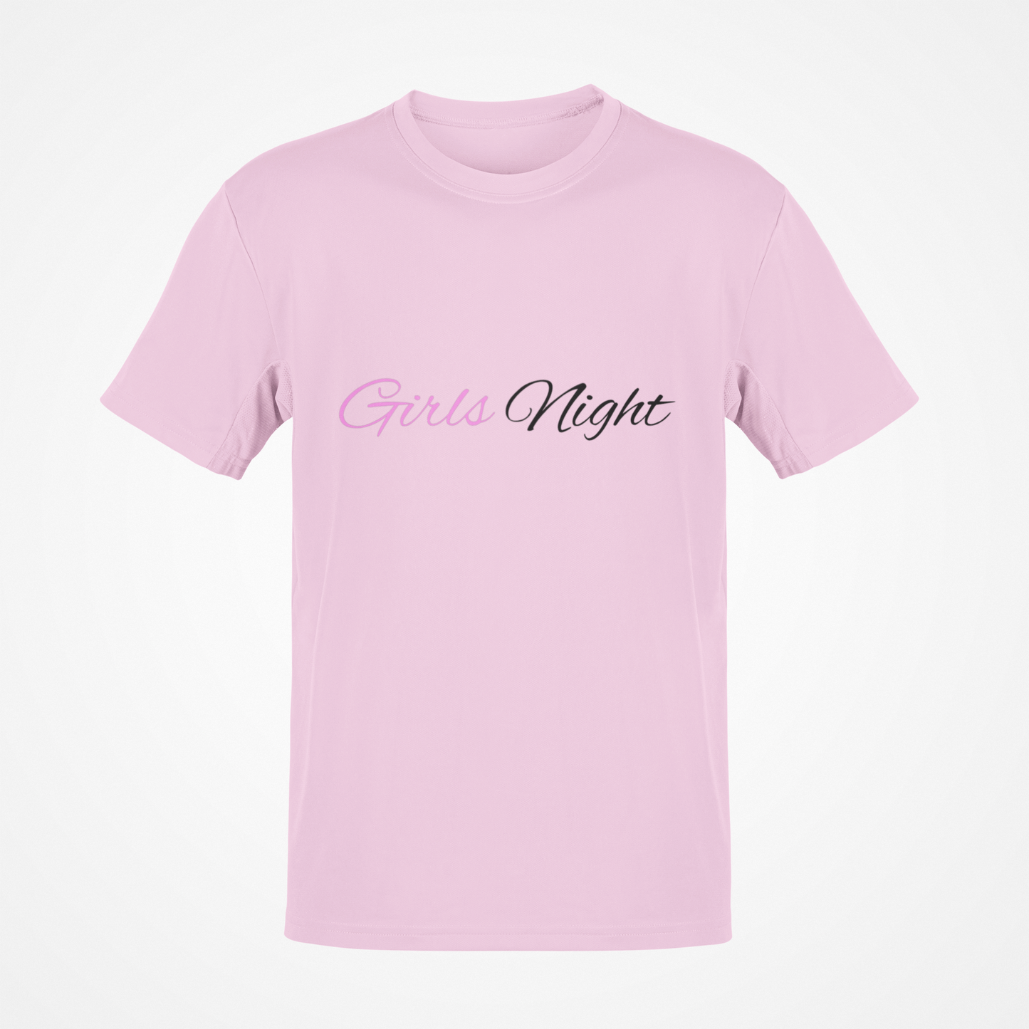 Girls Night (Pink Text) T-Shirt