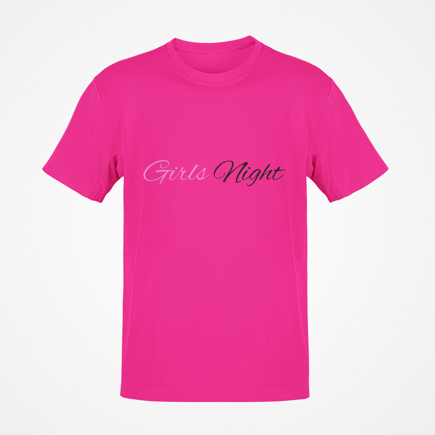 Girls Night (Pink Text) T-Shirt