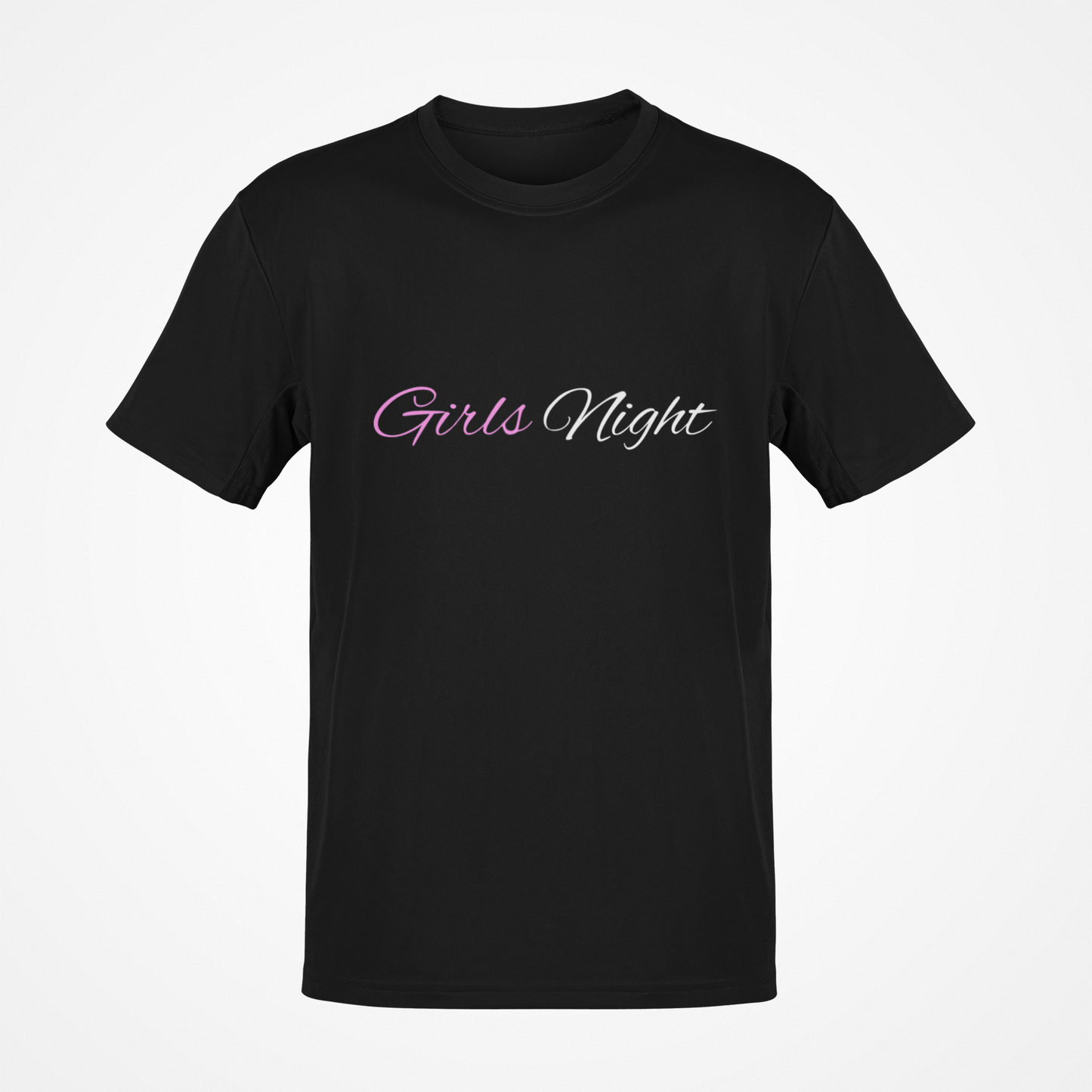 Girls Night (Pink Text) T-Shirt