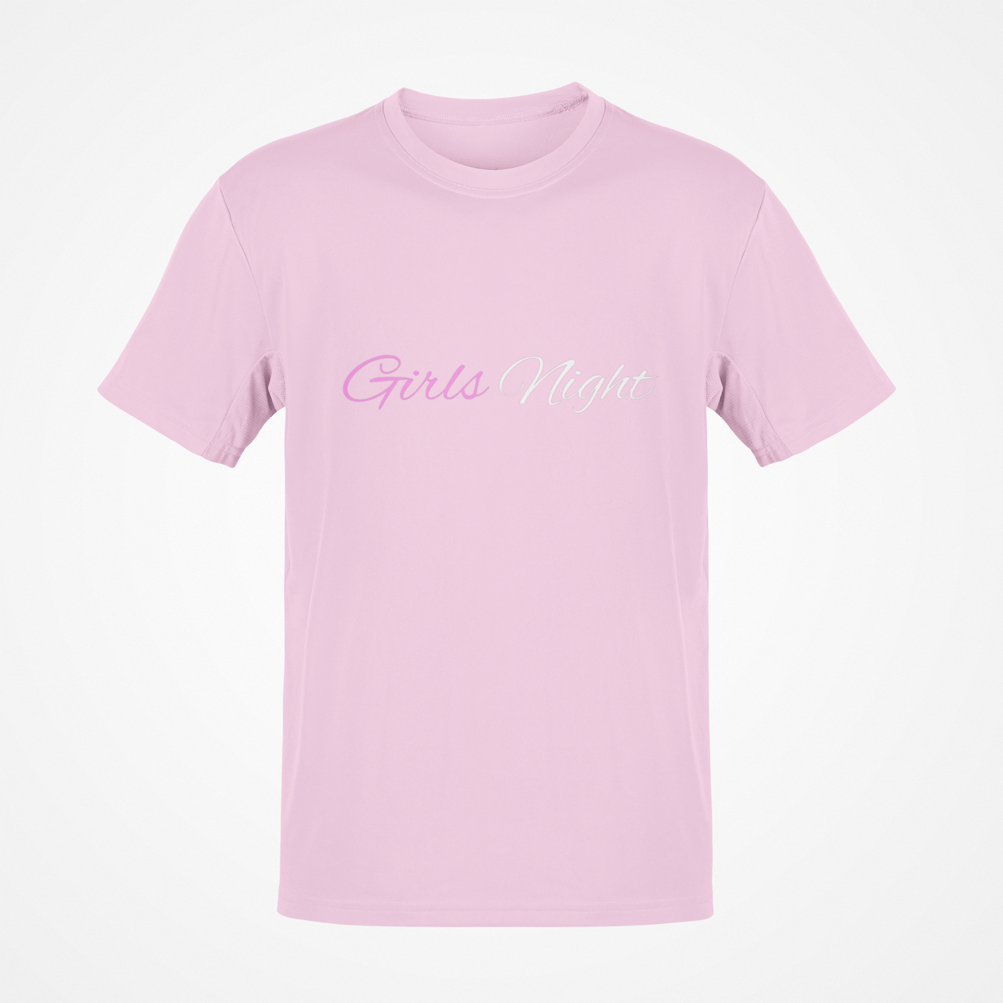 Girls Night (Pink Text) T-Shirt