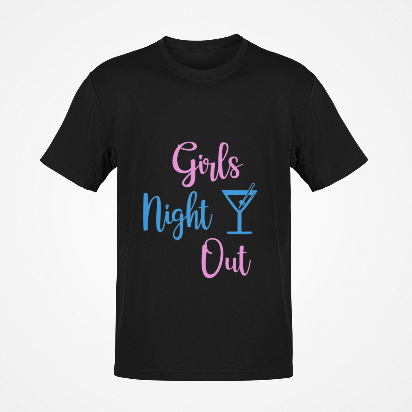 Camiseta Noche de chicas (texto azul)