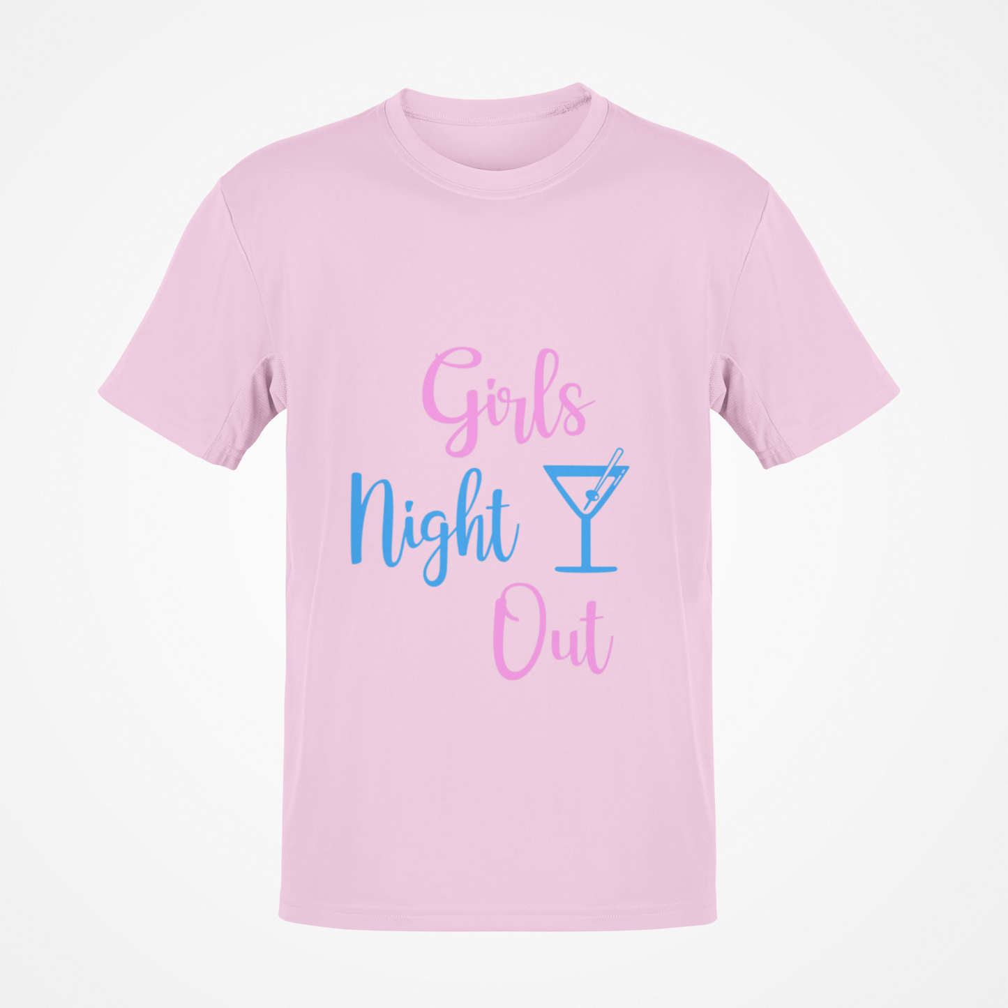 Camiseta Noche de chicas (texto azul)