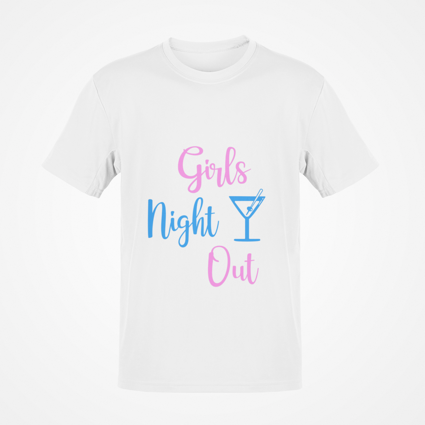 Camiseta Noche de chicas (texto azul)