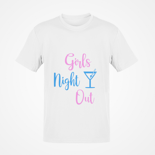 Girls Night Out (Blue Text) T-Shirt
