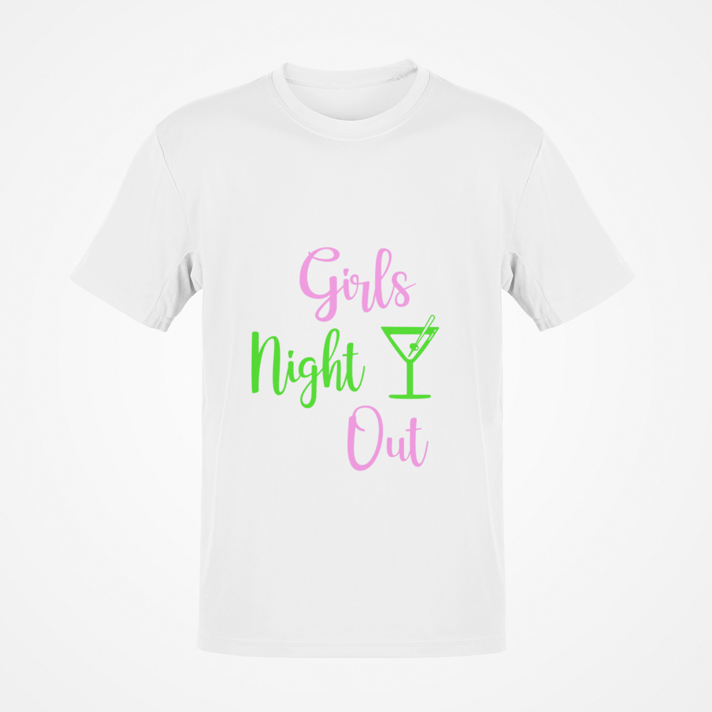 Camiseta Noche de chicas (texto verde)