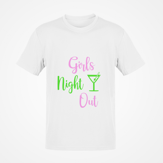 Girls Night Out (Green Text) T-Shirt
