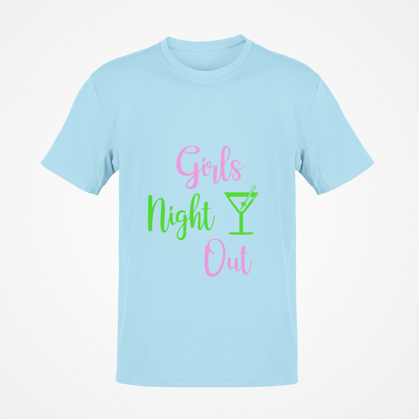 Camiseta Noche de chicas (texto verde)