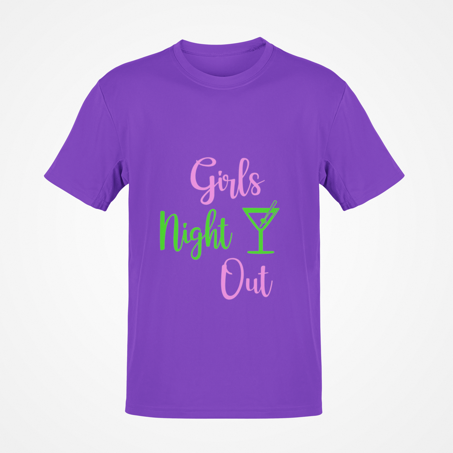 Camiseta Noche de chicas (texto verde)