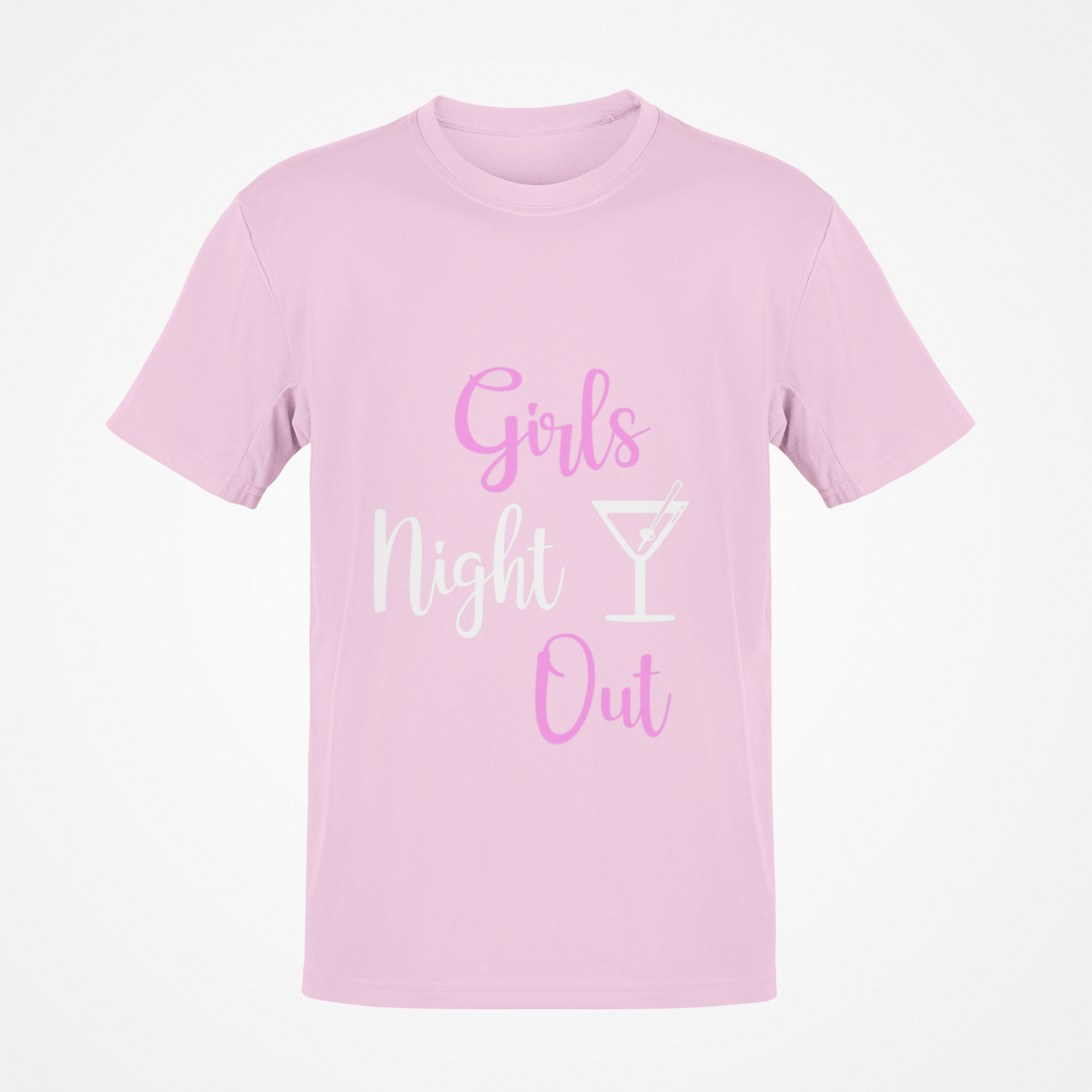 Camiseta Noche de chicas (texto rosa)