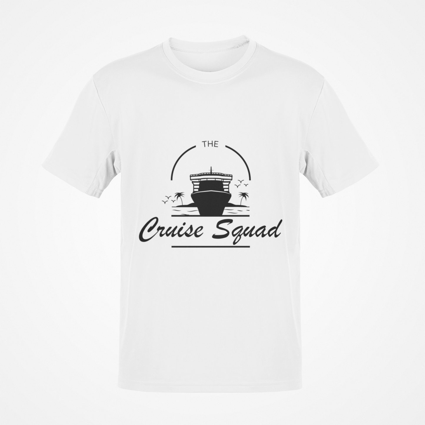 Camiseta The Cruise Squad (texto negro)