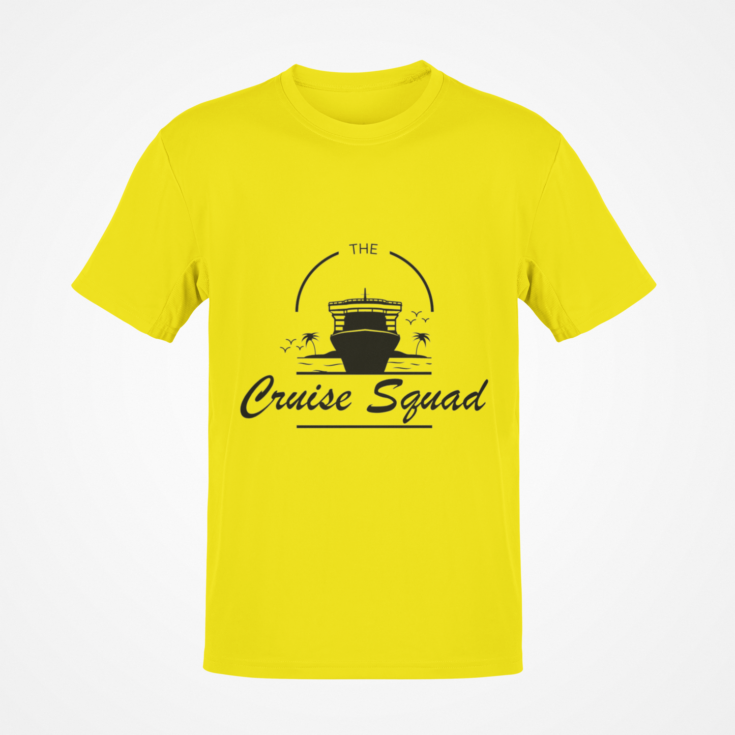 Camiseta The Cruise Squad (texto negro)