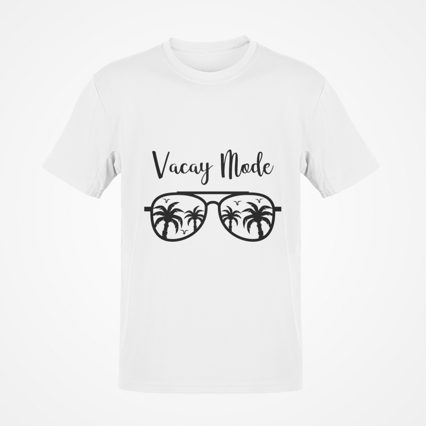 Camiseta Modo vacay (texto negro)