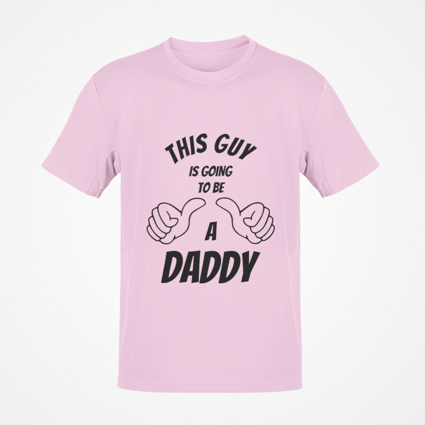 Camiseta Este chico va a ser papá (texto negro)