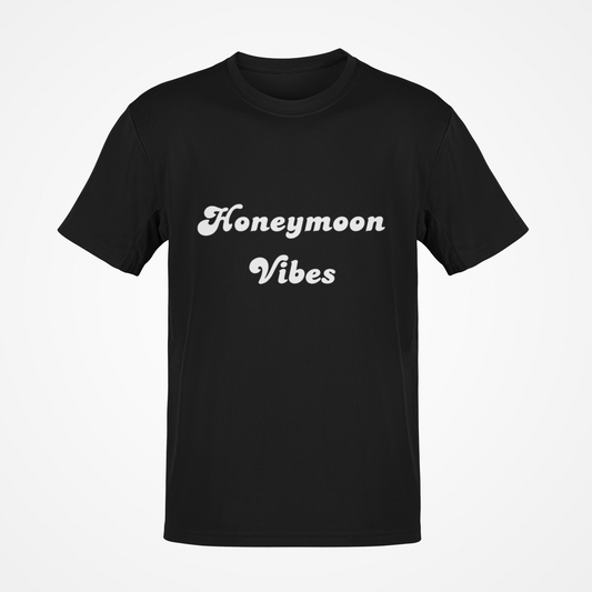 Honeymoon Vibes (White Text) T-Shirt