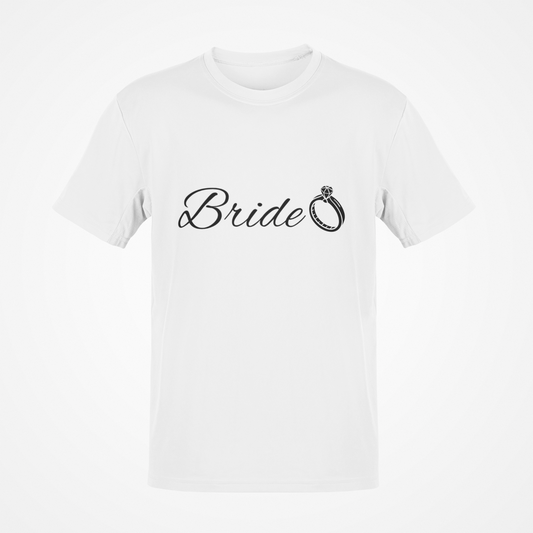 Bride & Groom (Rings) Couple T-Shirts