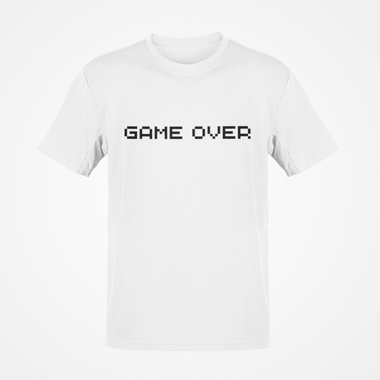 Game Over (Black Text) T-Shirt