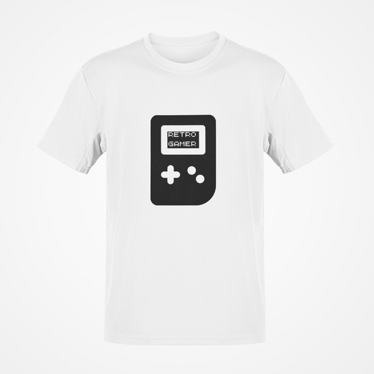 Retro Handheld Gamer (Black) T-Shirt