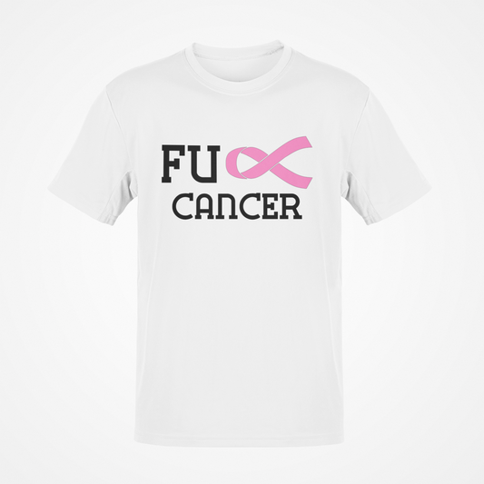 FU Breast Cancer (Black Text) T-Shirt