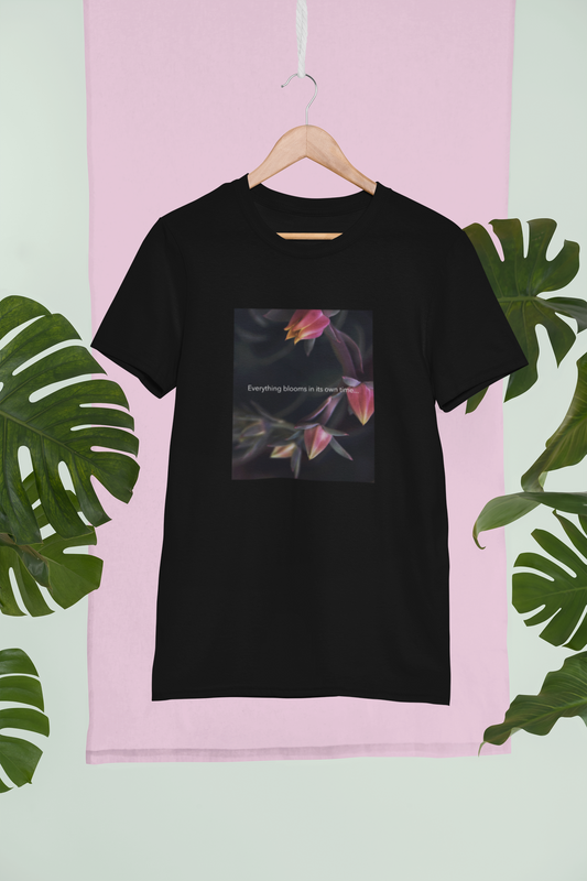 Everything Blooming In Its Own Time Short Sleeve T-Shirt